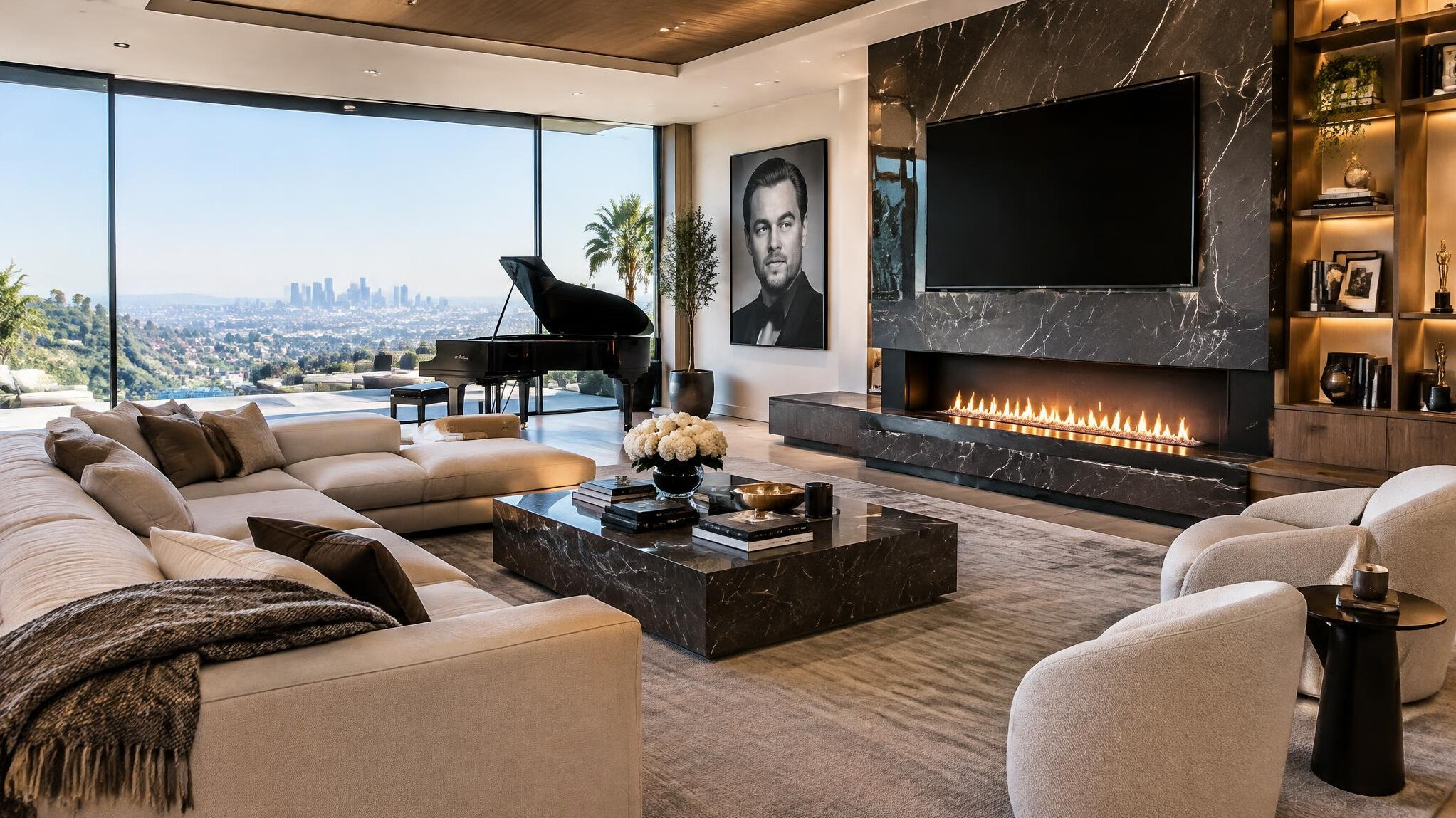celebrity home interior
